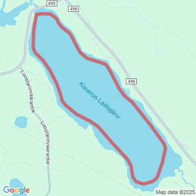 Koveron Lastujärven jäälatu