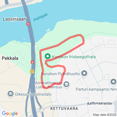 Karsikon valaistu latu
