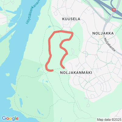 Noljakan valaistu latu