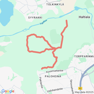 Paloheinän metsälenkin latu 6 km