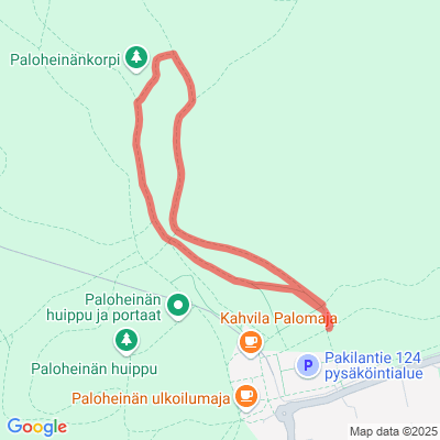 Paloheinän ulkoilualueen latu 1,7 km