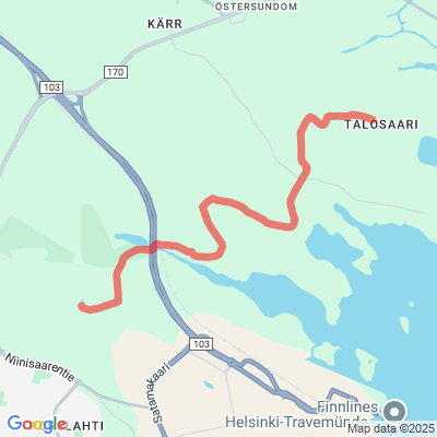 Mustavuori-Talosaari latu 5,5 km