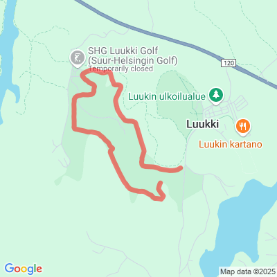 Luukin ulkoilualue / Golflatu 3,4 km