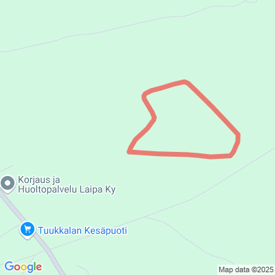 Tuukkalan valaistu latu