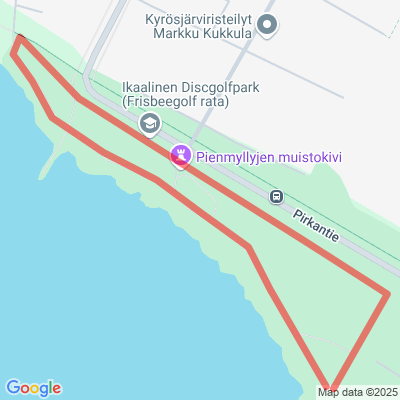 Keskusurheilukentän latu