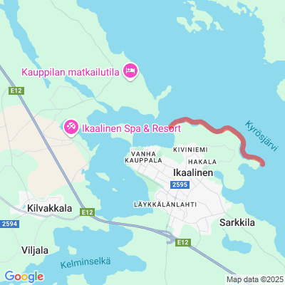 Ikaalisten keskustan jääladut