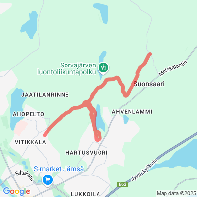 Särkijärvi-Rauhalan valaistulatu