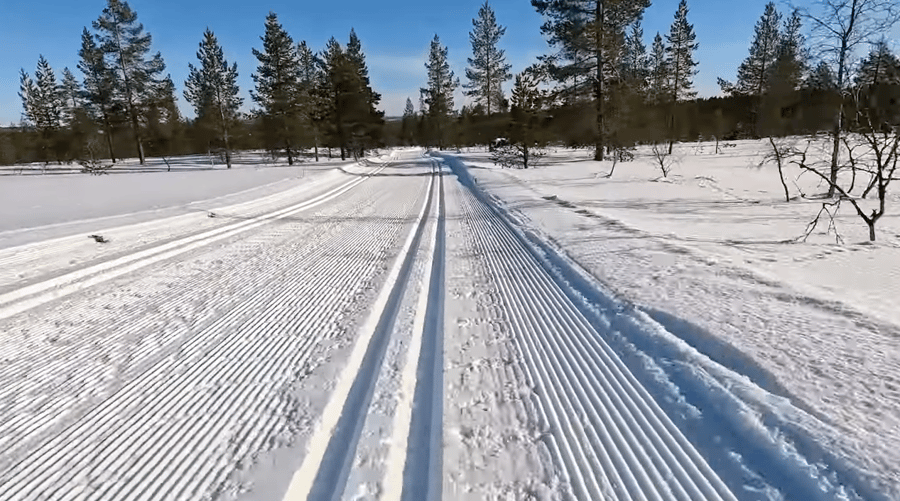 Latu Kaunispään huippu-Palo-oja