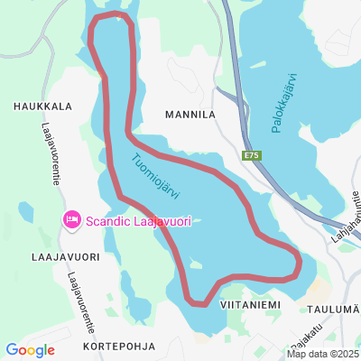 Tuomiojärven jääladut 8,5 km