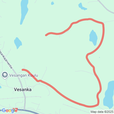 Vesangan hiihtolatu 5 km