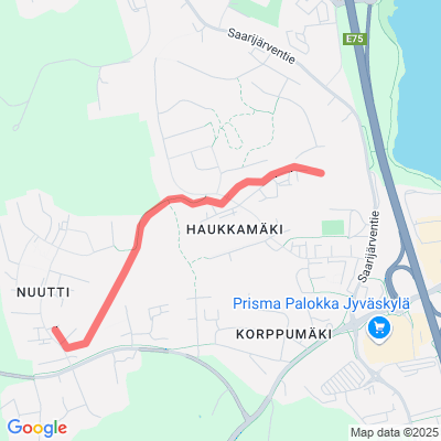 Keski-Palokan hiihtolatu 3,5 km