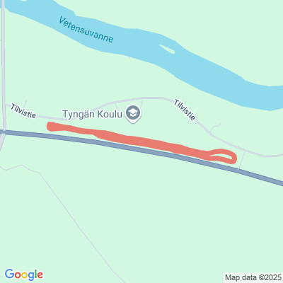 Tyngän aluekoulun latu