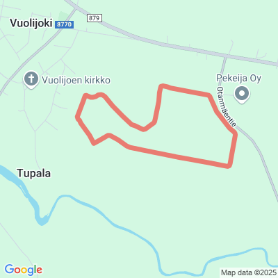 Vuolijoen valaistu latu