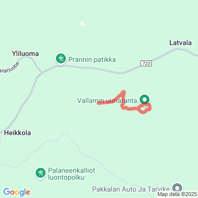 Vallamin valaistu latu