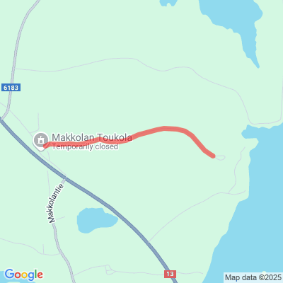 Makkolan valaistu latu