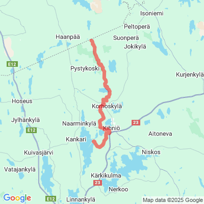 Latu Pyhäniemi-Käskyvuori perinteinen ja vapaa