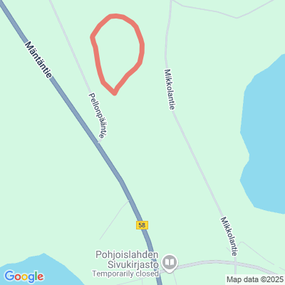 Mikkolankankaan valaistu latu