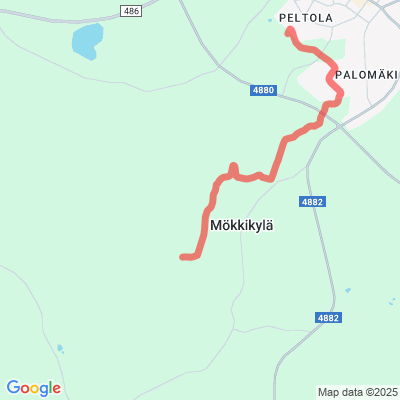Peltolan hiihtolatu 11 km