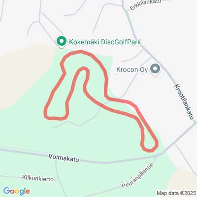 Tulkkilan liikuntapuiston latu