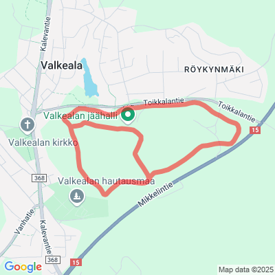 Valkealan urheilukeskuksen latu