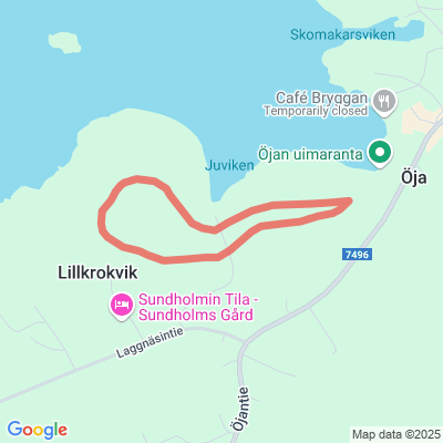 Långön valaistu latu