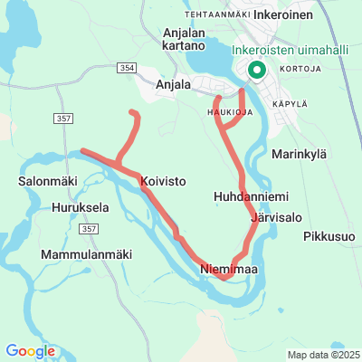 Latureitti, Huhdanniemi