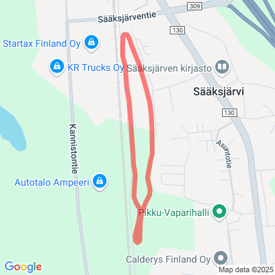 Sääksjärven kuntoradan latu