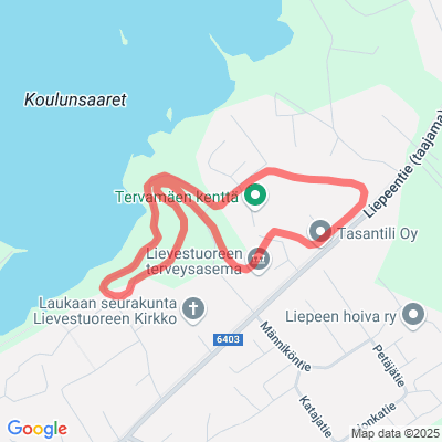 Tervamäen valaistu latu