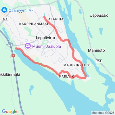 Leppävirran kirkonkylän latu Nissintie