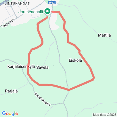 Latu karjalaisenkylän lenkki