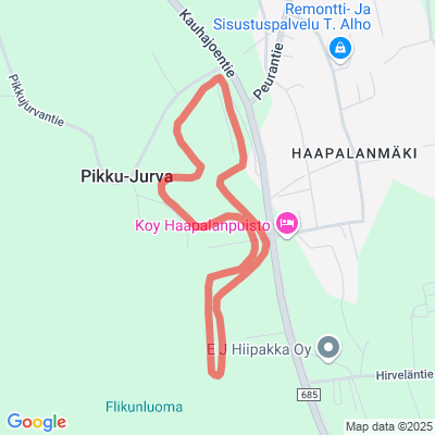 Jurvan ensilumen latu