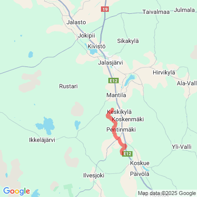 Kolmostien länsipuolen ladut