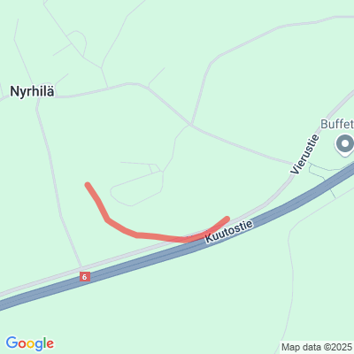 Nyrhilän valaistu latu