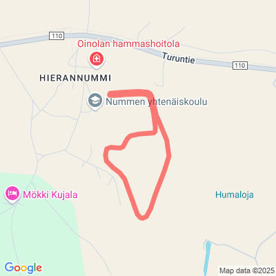 Oinolan koulun latu