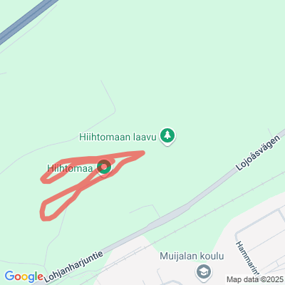 Muijalan valaistu latu