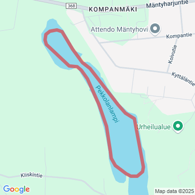 Pekkolanlammen jäälatu