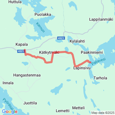 Kylälahden laavu - Hangastenmaan kuntoradan valolatu