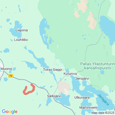 Muonion latuverkosto