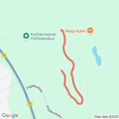 Kotilanvaaran valaistu latu