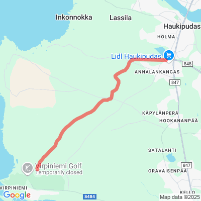 Haukipudas-latu (Kirkonkylä-Virpiniemi)