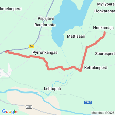 Oulainen - Honkamaja yhdyslatu