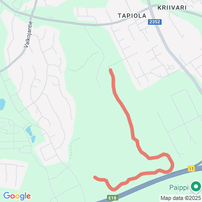 Rivonmäen hiihtolatu 6,3 km