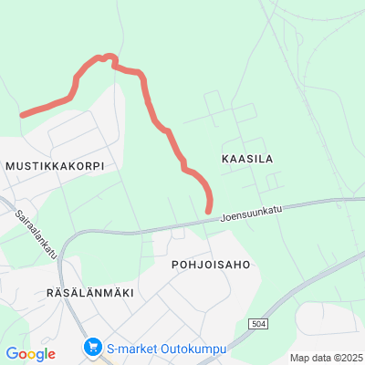 Yhdyslatu Rummukkala - Mustikkakorpi