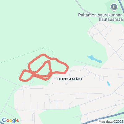 Kirkonkylä, Honkamäki valaistulatu