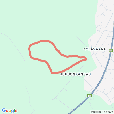Kylävaaran valaistu latu