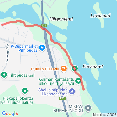 Eijanpolku-Rantantaraitti hiihtolatu