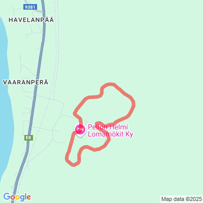 Kittisvaaran valaistu latu