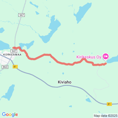 Pentik-mäki – Kirintövaara latu