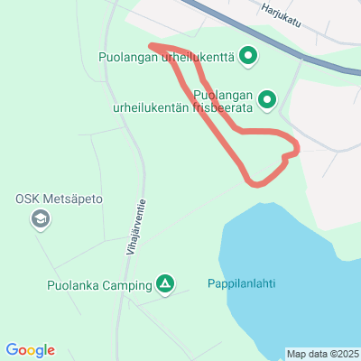 Urheilukentän latu Puolanka