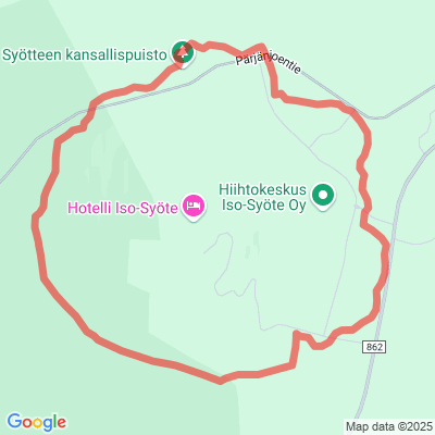 Syötteen kierros latu